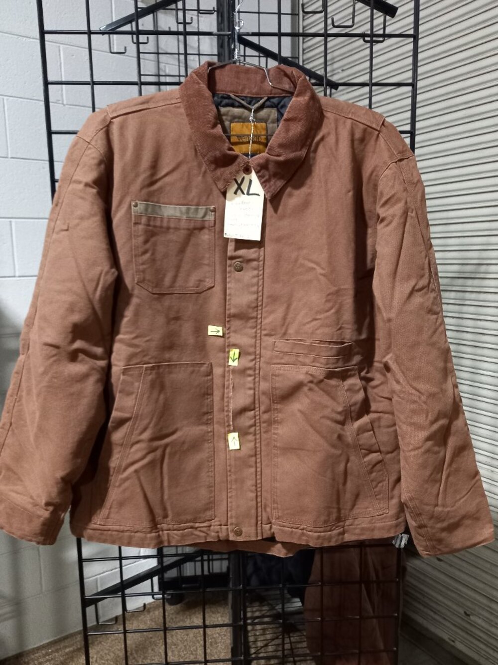 Men's Canvas Concealed Carry Jacket - Brown | XL